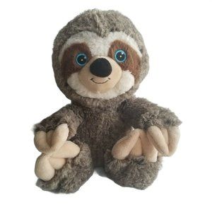 Plush Sloth Stuffed Animal Toy Baby Safe Rattle Crinkle Spark Create Imagine
